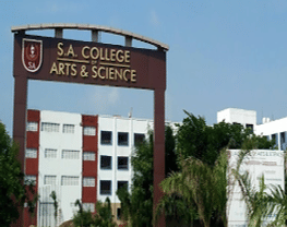 S.A. College of arts and science