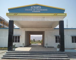 Acharya College of Engineering - [ACE]