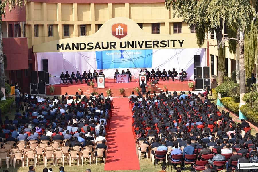 Mandsaur University MU Mandsaur Courses Fees 2024 2025