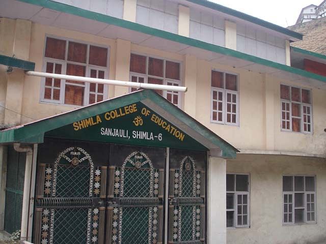 Shimla College of Education Shimla Himachal Pradesh Admission