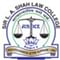 Sir L A Shah Law College logo