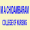 M A Chidambaram College of Nursing logo
