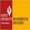 Ganpat University, Department of Education logo