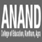 Anand College of Education - [ACE] logo