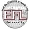 The English and Foreign Languages University - [EFL] logo