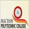 Ma'din Polytechnic College logo