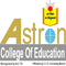 Astron College of Education logo