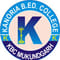 Kanoria Girls BEd College logo