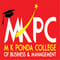 MK Ponda College Of Business And Management - [MKPCBM] logo