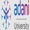 Adani University - [AU] logo