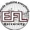 English and Foreign Languages University - [EFLU] logo