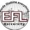 English and Foreign Languages University - [EFLU] logo