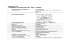 Mandatory Disclosure