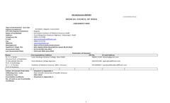 MCI- Mandatory Disclosure