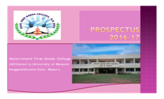 Prospectus