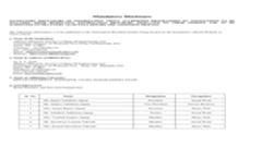 Mandatory Disclosure.