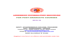 PG Courses Brochhure