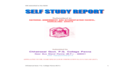 Self Study Report