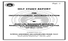 Self Study Report