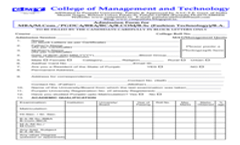 Admission Form