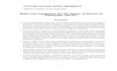 Ph.D. Information Brochure