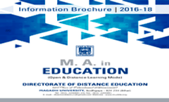 M. A. in Edu Prospectus (2016-18)