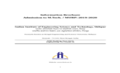 M.Tech Brochure