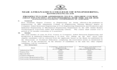 M-tech  Brochure