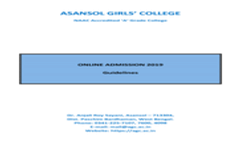 Admission Guidelines