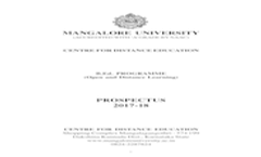 B.Ed. Prospectus