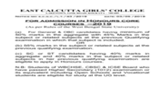 Admission Process