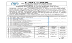Admission Notification