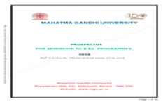 B.Ed Prospectus
