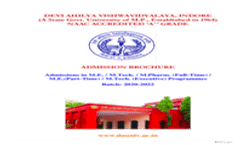 PG Admission Brochure 2020