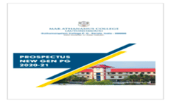 M.Sc Data Analytics Prospectus-2020-2021
