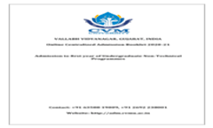Admission Booklet