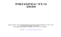 Prospectus 2020