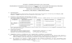 brochure ( M pharma