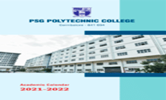 PSG Polytechnic Calendar