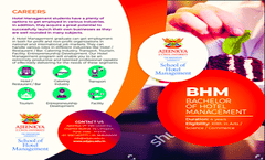 BHM BACHELOR  OF HOTEL  MANAGEMENT