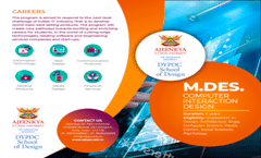M.Des. COMPUTER INTERACTION DESIGN