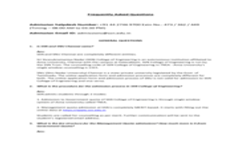 FAQ