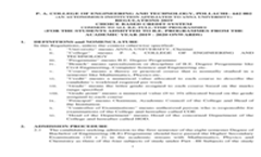 B.E Brochure