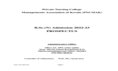 B.Sc Nursing