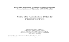 M.Sc Nursing