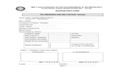 Application Form