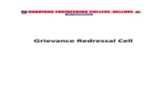 Grievance Redressal Cell