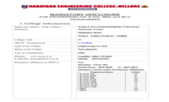 Mandatory Disclosure