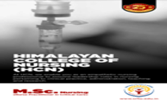 M.Sc Nursing NPCC Brochure