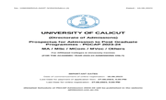 PG Prospectus